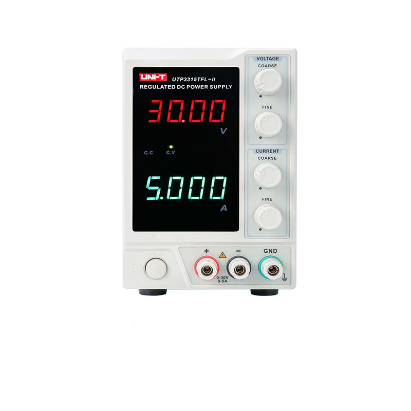 منبع تغذیه 30 ولت و 5 آمپر تک یونیتی مدل UNI-T UTP3315TFL 